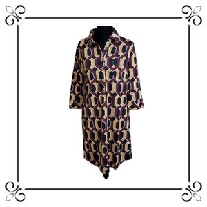 Tracy Negoshian "Lily" Shirt Dress